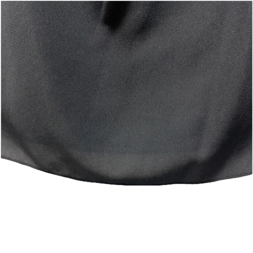 Donna Kay Black Sleeveless Sequin Accent Trim Evening Camisole Top Plus size 18W - Picture 5 of 8